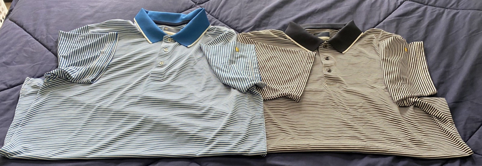GREG NORMAN / JACK NICKLAUS MENS GOLF POLO S. SLEEVE SHIRTS 2XL PLAY &  STAY DRY image 8