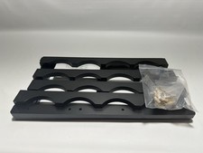 4 Tier Bamboo Wine Rack 16 Bottle Countertop Storage Shelf