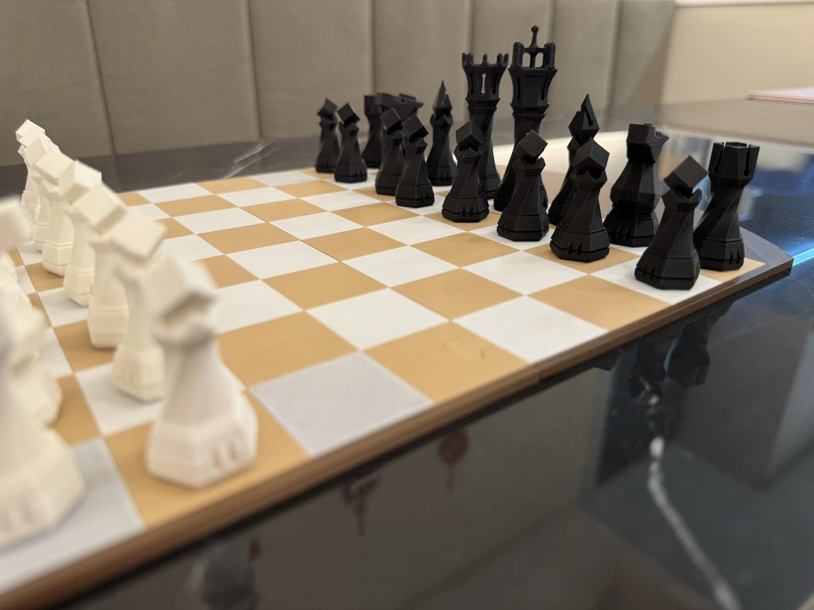 3D-Printed Chess Pieces – Custom Chess Piece Set, Modern & Classic Design