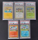 Pokémon 2020 Futsal On The Ball Full Set - PSA 8 Graded - Pikachu Eevee