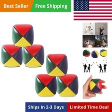 6 Pack Soft Juggling Balls for Beginners Juggle Balls Bulk Set for Juggler, Kids