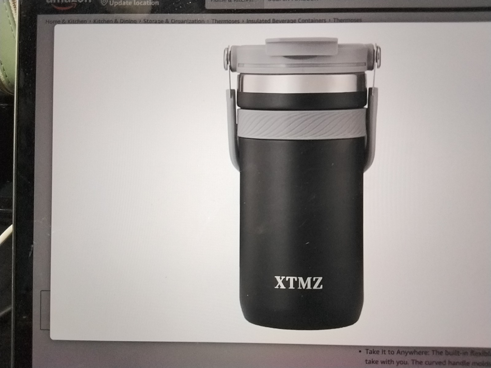 18 Oz Stainless Steel Coldest Water Bottle Travel Mug with Lid