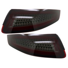 Red Smoke Tail Lights 997 ABS Plastic Rear Left Right 99763148504