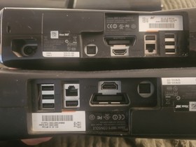 Lot of 4 Microsoft Xbox 360 Slim Video Game Consoles - For Parts or Repair