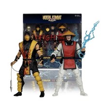 McFarlane Mortal Kombat Klassic Scorpion vs Raiden 2-Pack