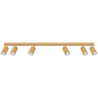 Deckenstrahler KüChe Modern Gold Flexibel 6-Flammig 117 Cm GU10 Deckenlampe