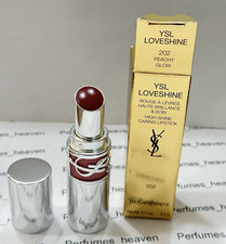 Ysl Loveshine  202 PEACHY GLOW Full Size 0.11oz / 3.2g New