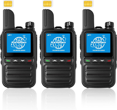 Lifetime Free Unlimited Range Rapid Global Walkie Talkies PTT Push-To-Talk over 