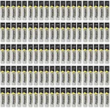 100 Count Energizer Industrial EN92 Alkaline AAA 1.5v Batteries LR03