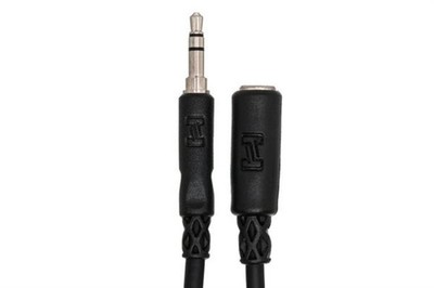 Hosa MHE-110 Headphone Extension Cable, 3.5 mm TRS  to  Same - 10 Foot
