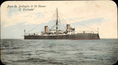 Ak Italienisches Kriegsschiff, G. Garibaldi - 4367997