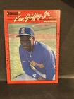 1990 Donruss Ken Griffey Jr #365 Rookie Card Seattle Mariners HOF MLB Vintage