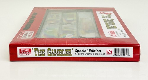 Micro Trains N The Gambler Special Edition Desktop Train Set GP20 New Sealed - Picture 3 of 6