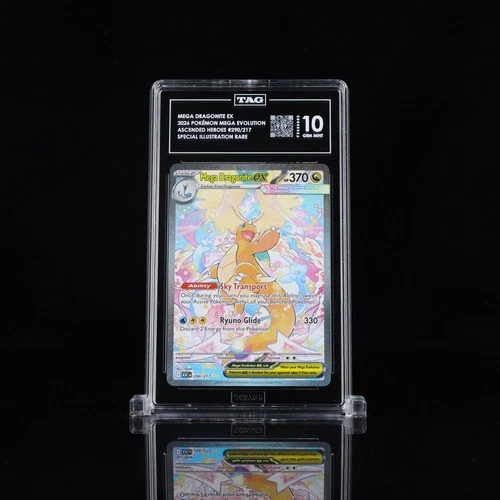 Mega Dragonite EX 2026 Ascended Heroes Special Illustration Rare #290/217 Tag 10