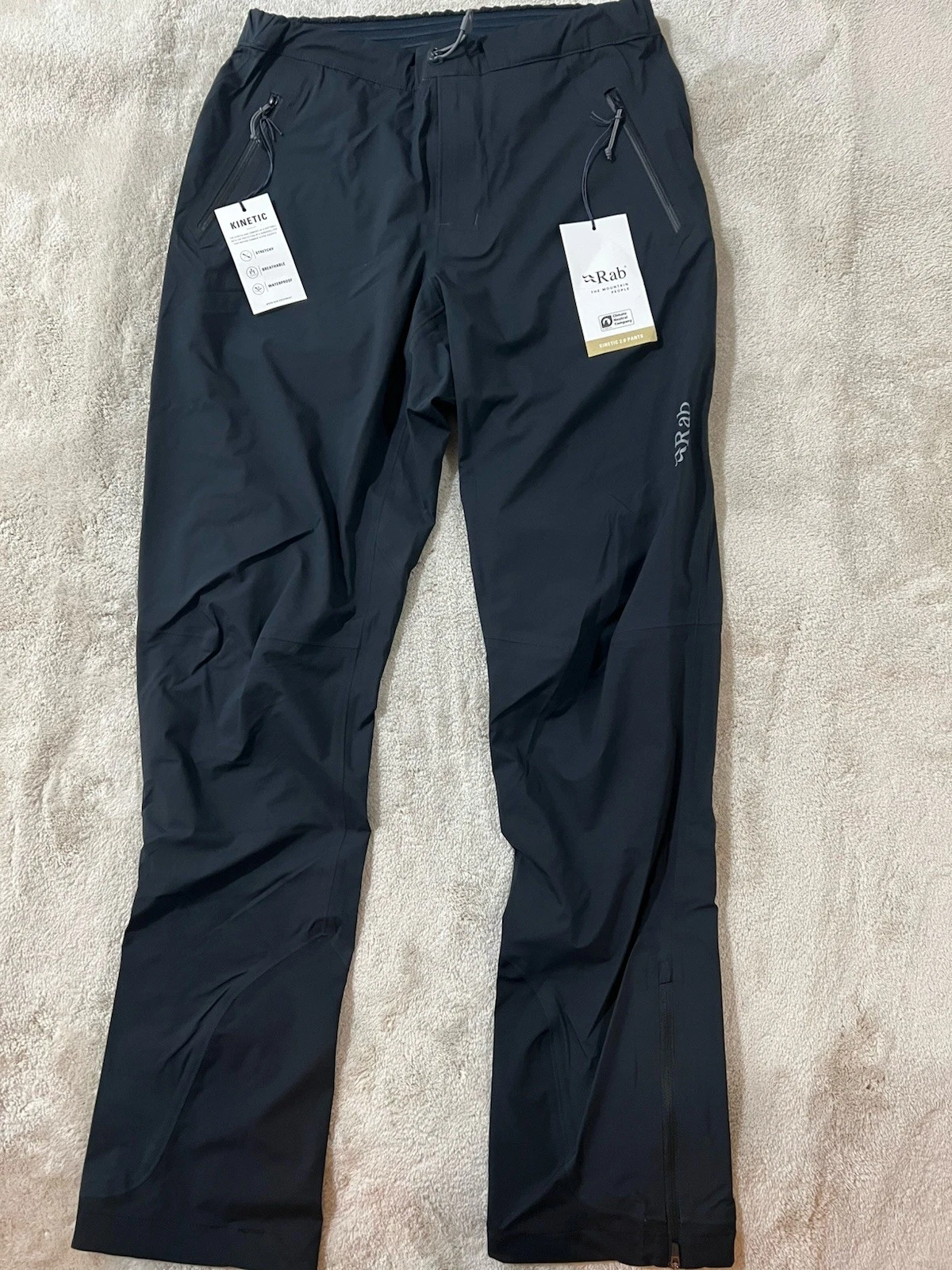 Rab Kinetic Pants Proflex Climbing Hiking Outdoor Trousers Men’s Size S