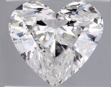 Heart Cut 1.71 CT Certified GIA Natural Mined Diamond Loose H color SI2 clarity 3550.00 per carat