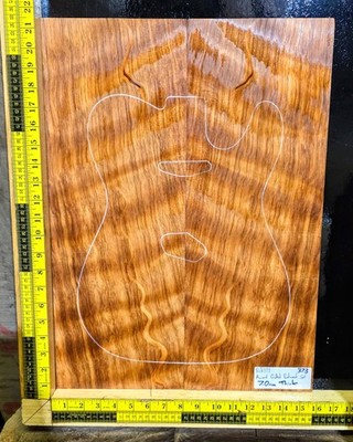 Redwood Guitar Top Set Ancient Quilted Redwood Bookmatched Gitarrenbauer Holz 373