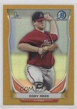 2014 Bowman Draft Chrome Gold Refractor 48/50 Cody Reed #CDP52 1h1