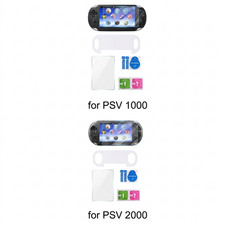 Front Tempered Glass Back Film Screen Protector For Sony PS Vita PSV 1000 2000