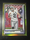 2025 Donruss Optic Football Gold Daniel Carlson #163
