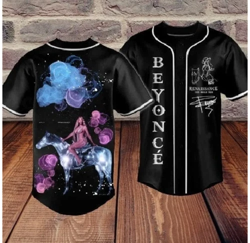 Beyonce Purple Baseball Jersey