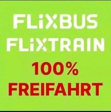 Flixbus/Flixtrain Freifahrt Gutschein