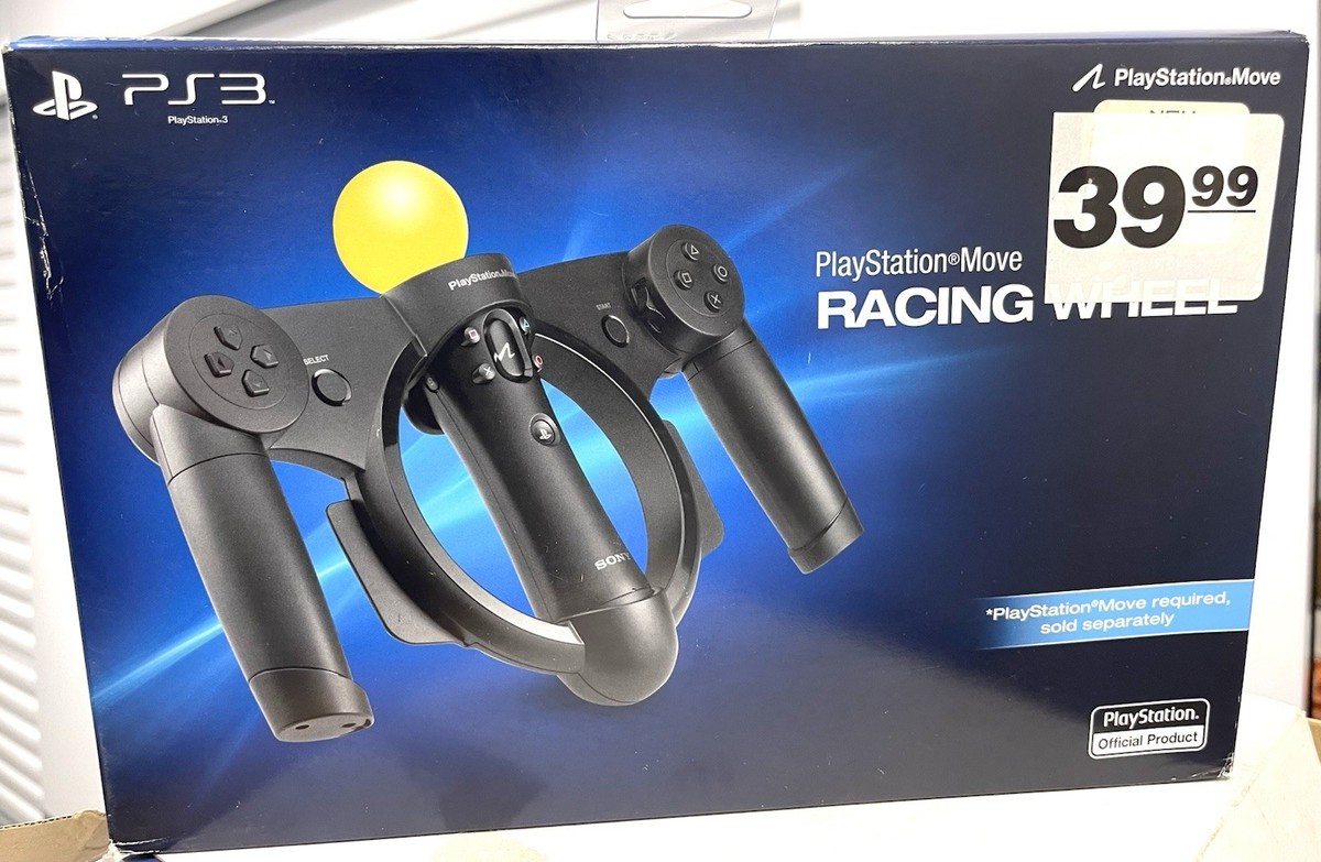 Sony PlayStation 3 Move PS3 CECHYA-ZWA1 Racing Steering Wheel (S