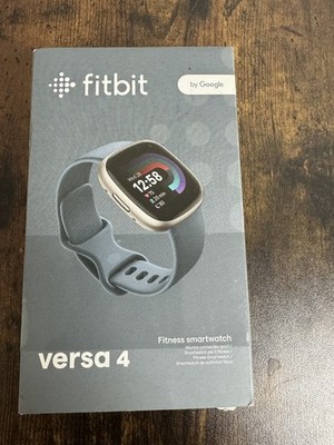 Fitbit Versa 4 Fitness Smartwatch (Blue) with GPS & Heart Rate BRAND NEW SEALED