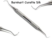 Dental Barnhart Double Ended 5/6 Curette Hollow Handle Anterior Scalers
