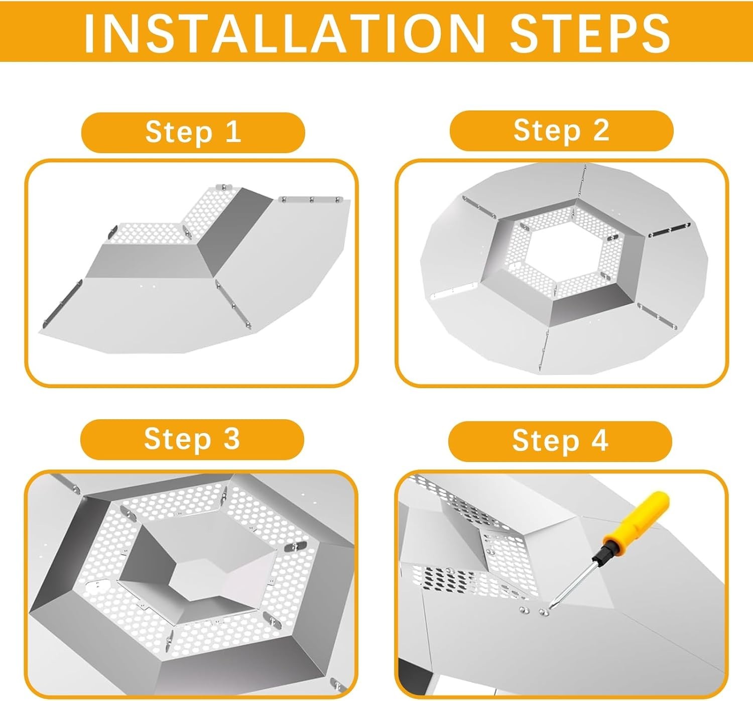 Heat Deflector for Solo Stove Bonfire1.0/2.0 and Other 19.5" Fire Pit - Accessor