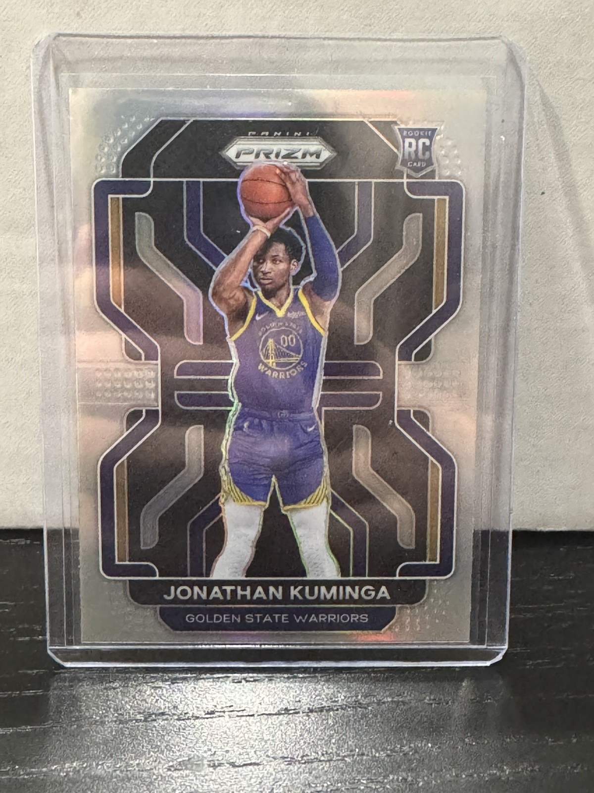 2021-22 Panini Prizm - Jonathan Kuminga Silver Prizm #307 Warriors (RC)