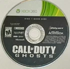 Call Of Duty Ghosts Microsoft Xbox 360 - Disc 1 Only