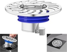 Odor Proof Floor Drain Shower Floor Drain Baflow Preventer One Way Drain