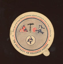 1941 F6-1 Dixie Lids Defend America #8 The Army-Navy Air Insignia GD