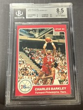 1984 Star Charles Barkley #202 BGS 8.5