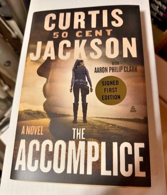 Curtis Jackson 50 Cent SIGNED The Accomplice Hardcover First Edition New/Unread