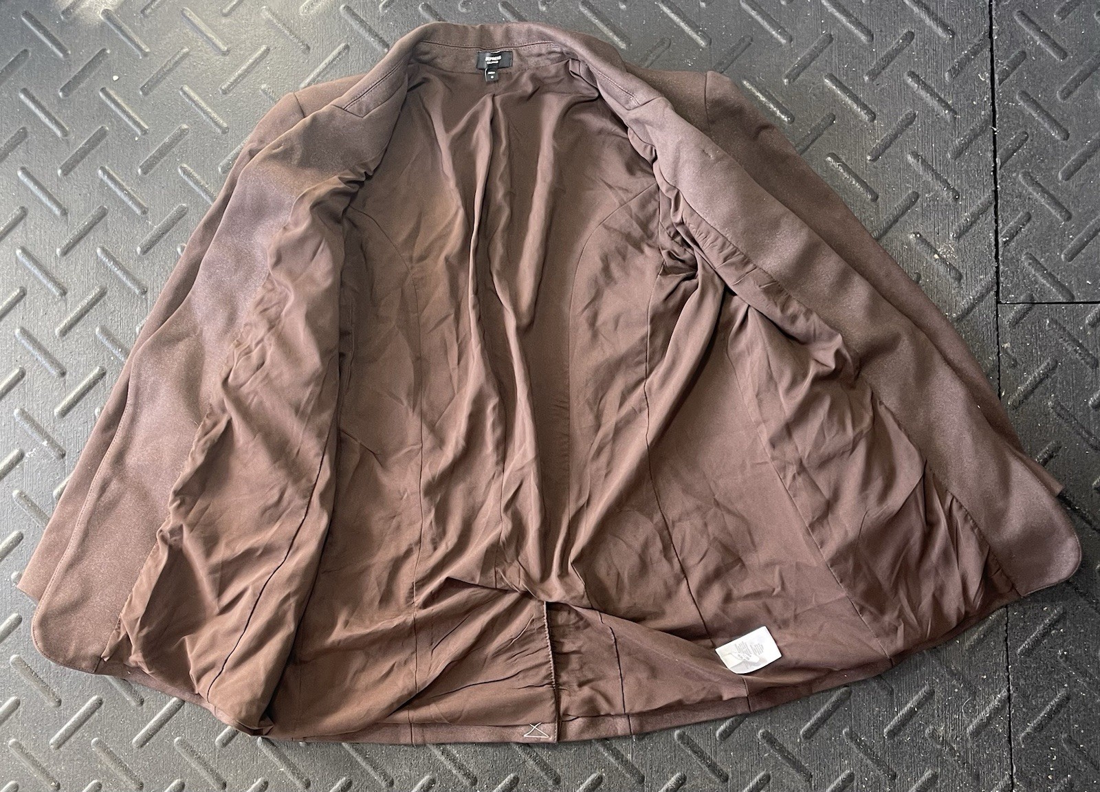 Express Brown Columnist Blazer Jacket Women's Siz… - image 3