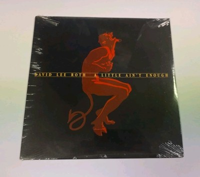 David Lee Roth. A Little Ain't Enough. Still Sealed Vinyl LP. 1991 Original Club