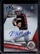 2023 Bowman University Chrome Kyle McCord Prospect Auto Autograph #101 Buckeyes