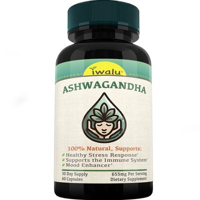 Ashwaganda Power | Best Supplement Capsule Pill Men Women FREE SHIP