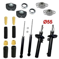 Stoßdämpfer Domlager Puffer 4 Premium Gas 55 vorne hinten für VW Jetta 3 Typ 1K