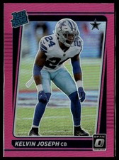 2021 Donruss Optic #250 Kelvin Joseph Pink Rated Rookie