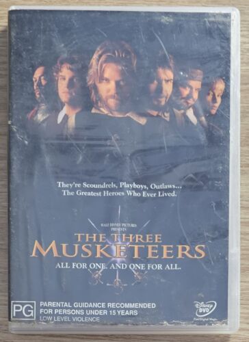 ^ The Three Musketeers (1993) ~ DVD ~ Region 4 ~ PAL ~ Disney ~ FREE postage!! - Picture 1 of 3