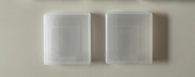 x2 PCS Original Genuine Nintendo GameBoy Cartridge Case Dust Covers Game Case