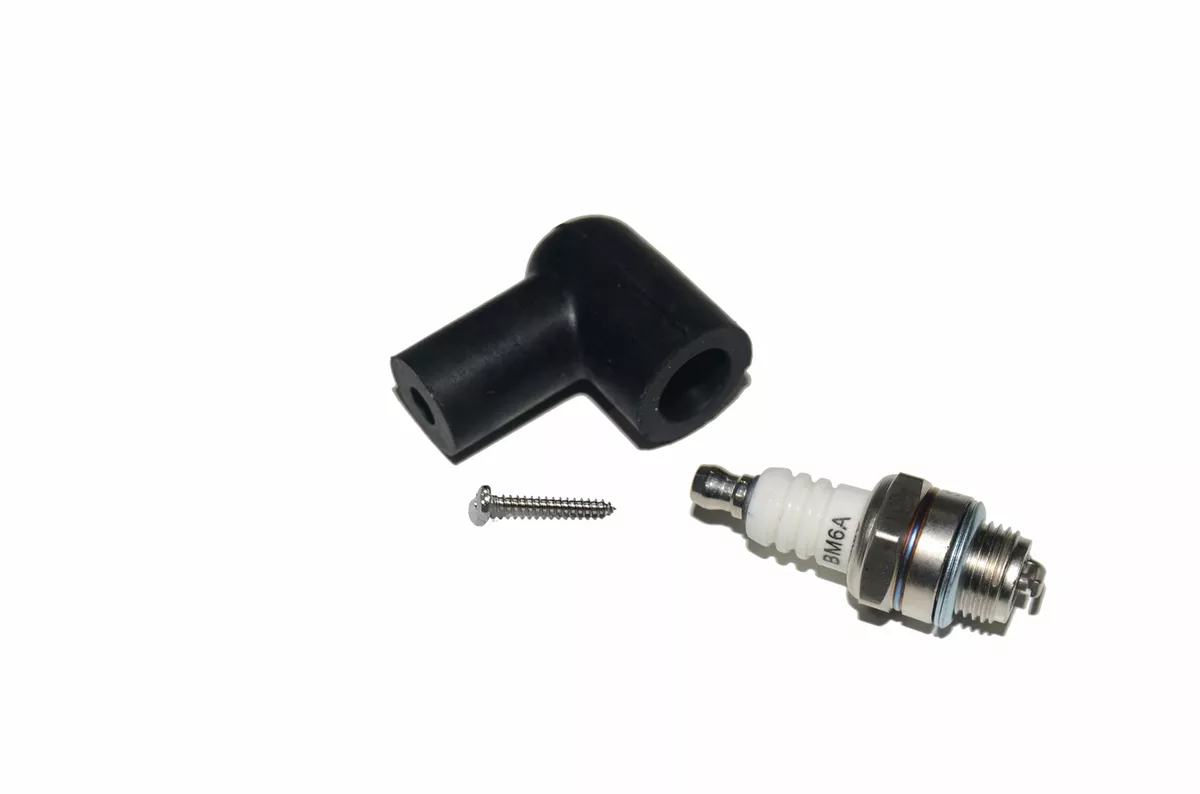 Victa 4 stroke mower spark plug outlet