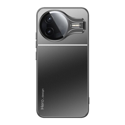 Metal Camera lens Stand shockproof Back case For Xiaomi Redmi K80 Pro / K80 5G