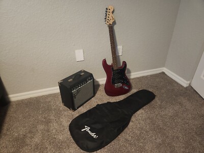fender squier affinity stratocaster guitar