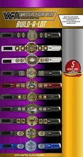 BUILD-A-LOT  IWGP JAPAN Hand Made Hasbro Scale Wrestling Figure Belts