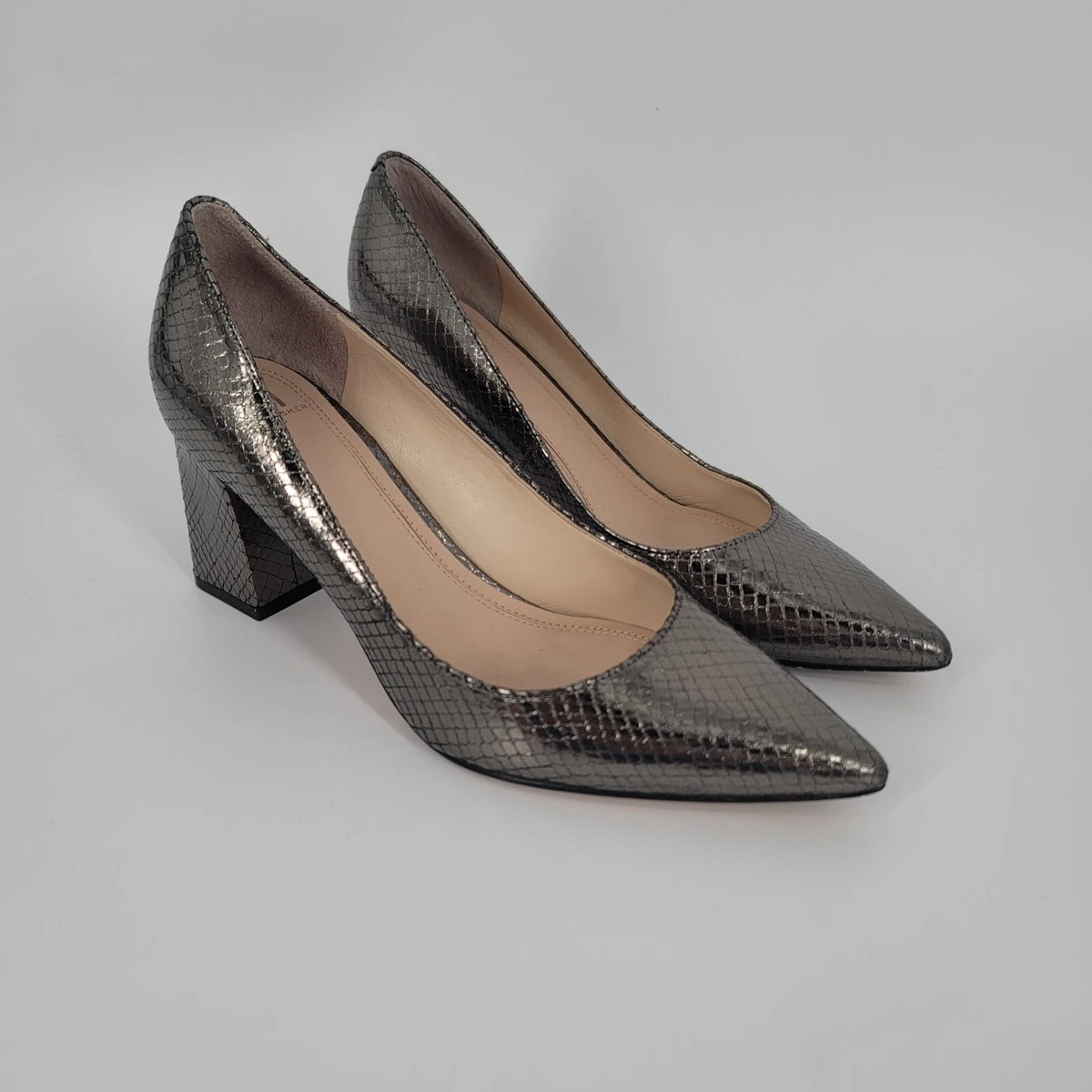 Free shipping service Marc Fisher Zala Block Heel Pointy Toe Pump