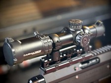 Carmatech Eng. Supremacy AOS Scope First Focal Plane 1-4x Zoom Long Eye Relief